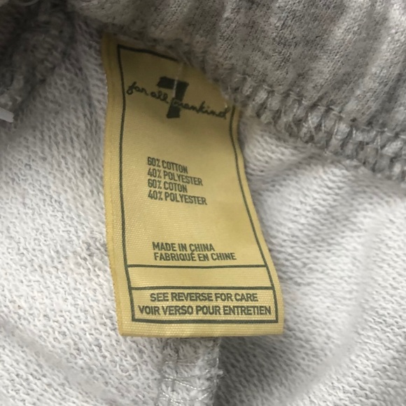 7 for all mankind sweat pants - Picture 4 of 6